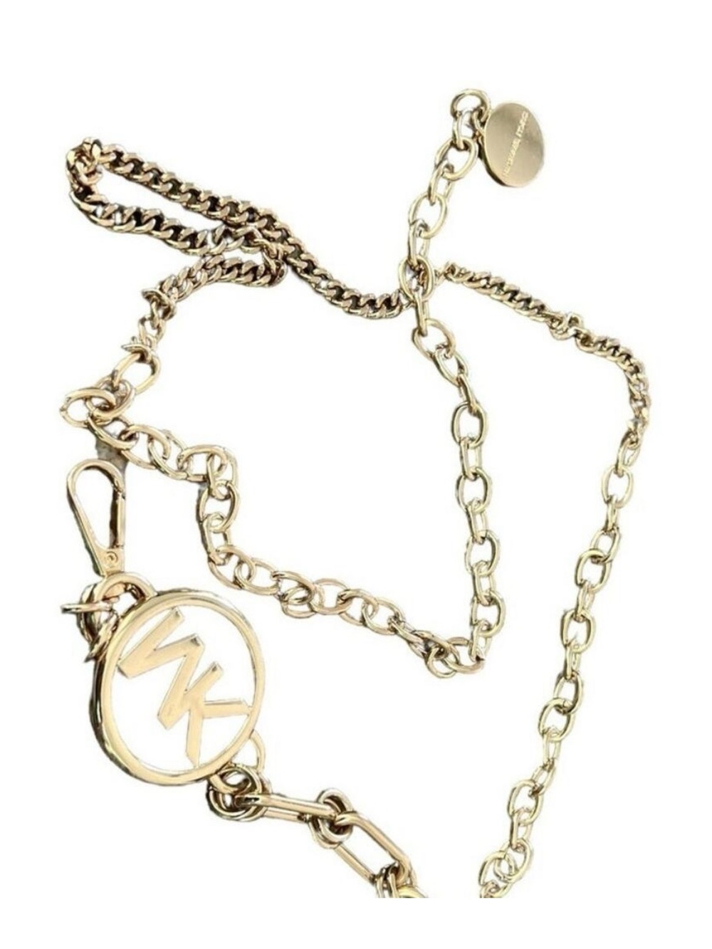 Michael kors Women's 556073C Golden Waist Chain Belt Size S/M